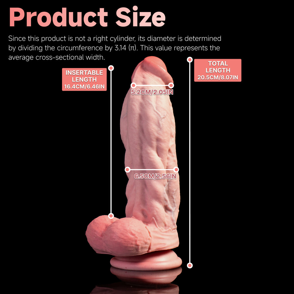 Mimic Flesh – Muscular Veined Realistic Dildo